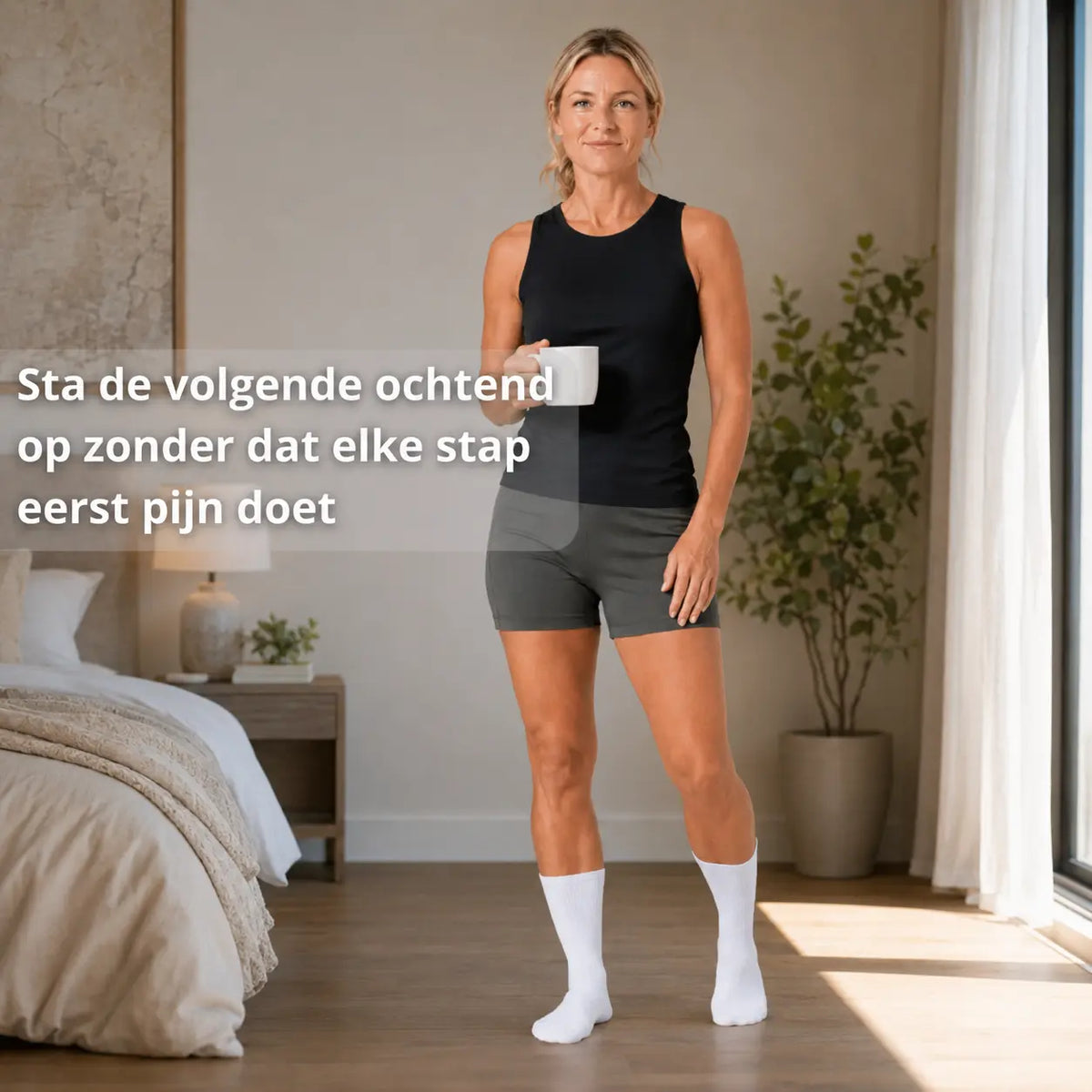 Sportkousen, ademend en vochtafvoerend materiaal