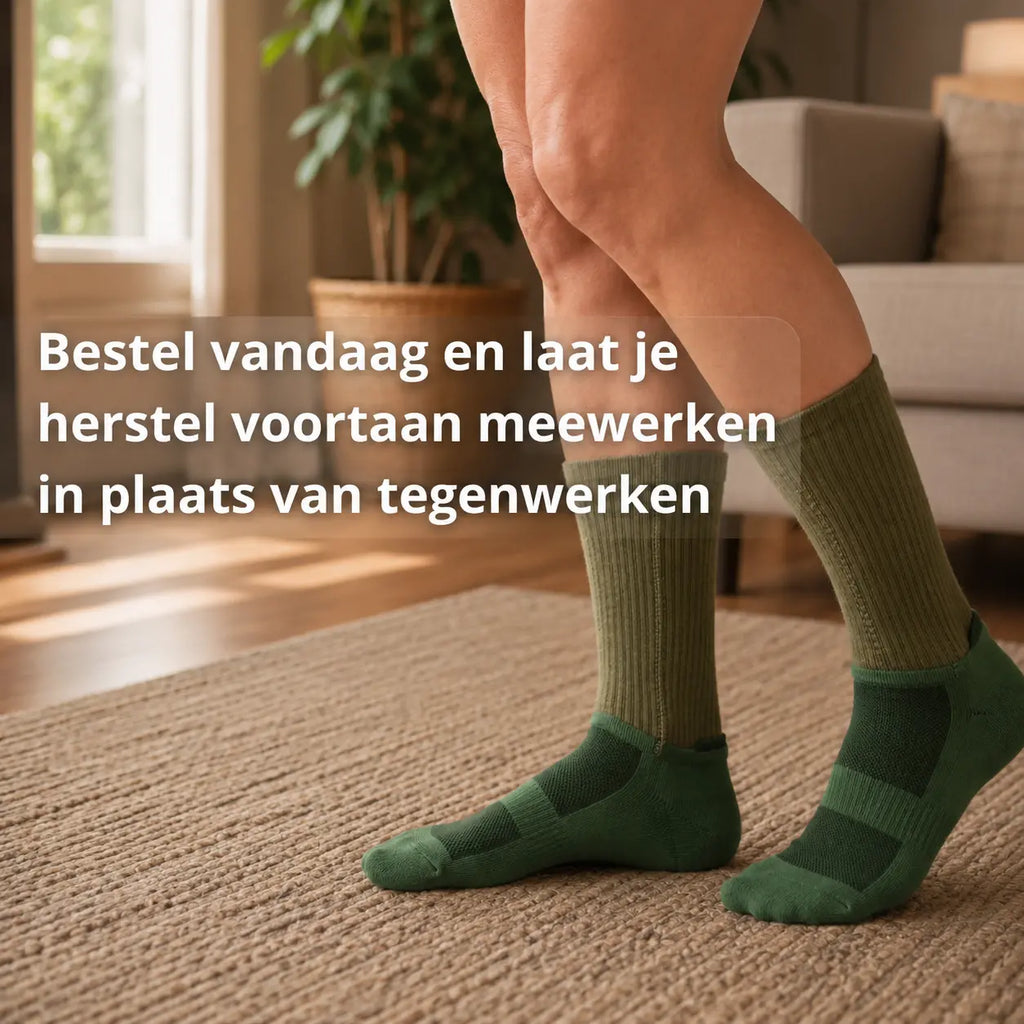 Sport compressiesokken, sneller herstel na training