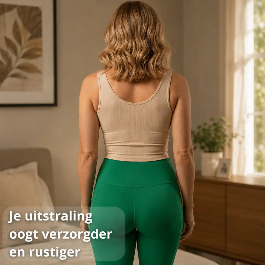 Postuur top dames, geschikt voor dagelijks gebruik en sport