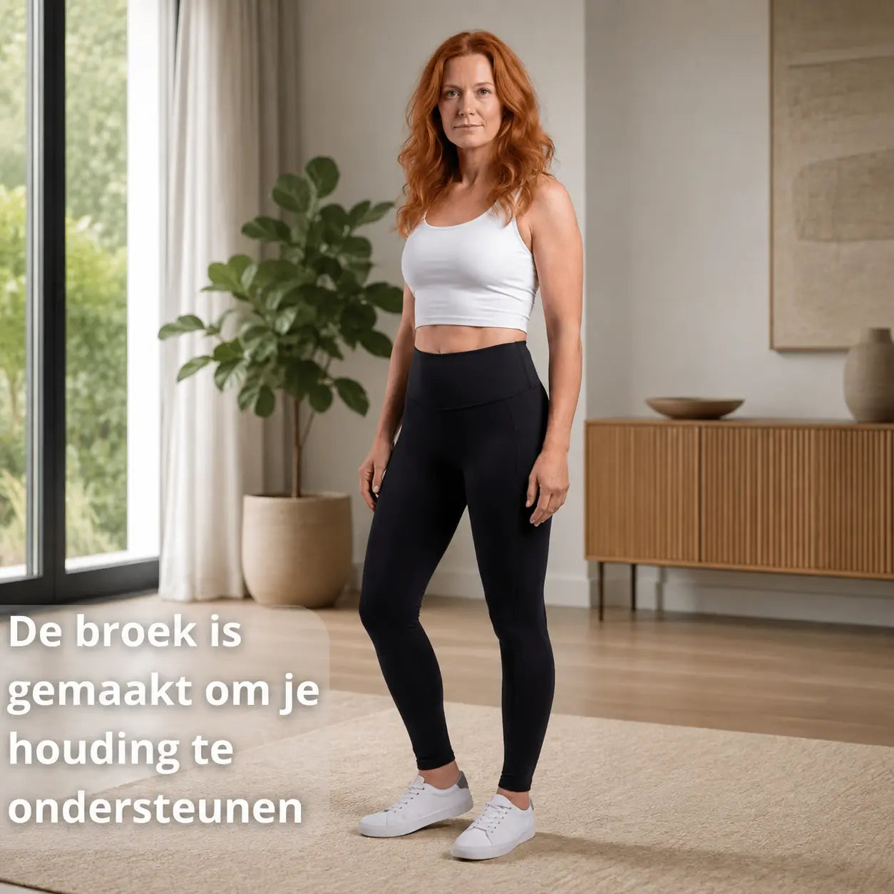 Postuur broek dames voor betere houding en rugondersteuning