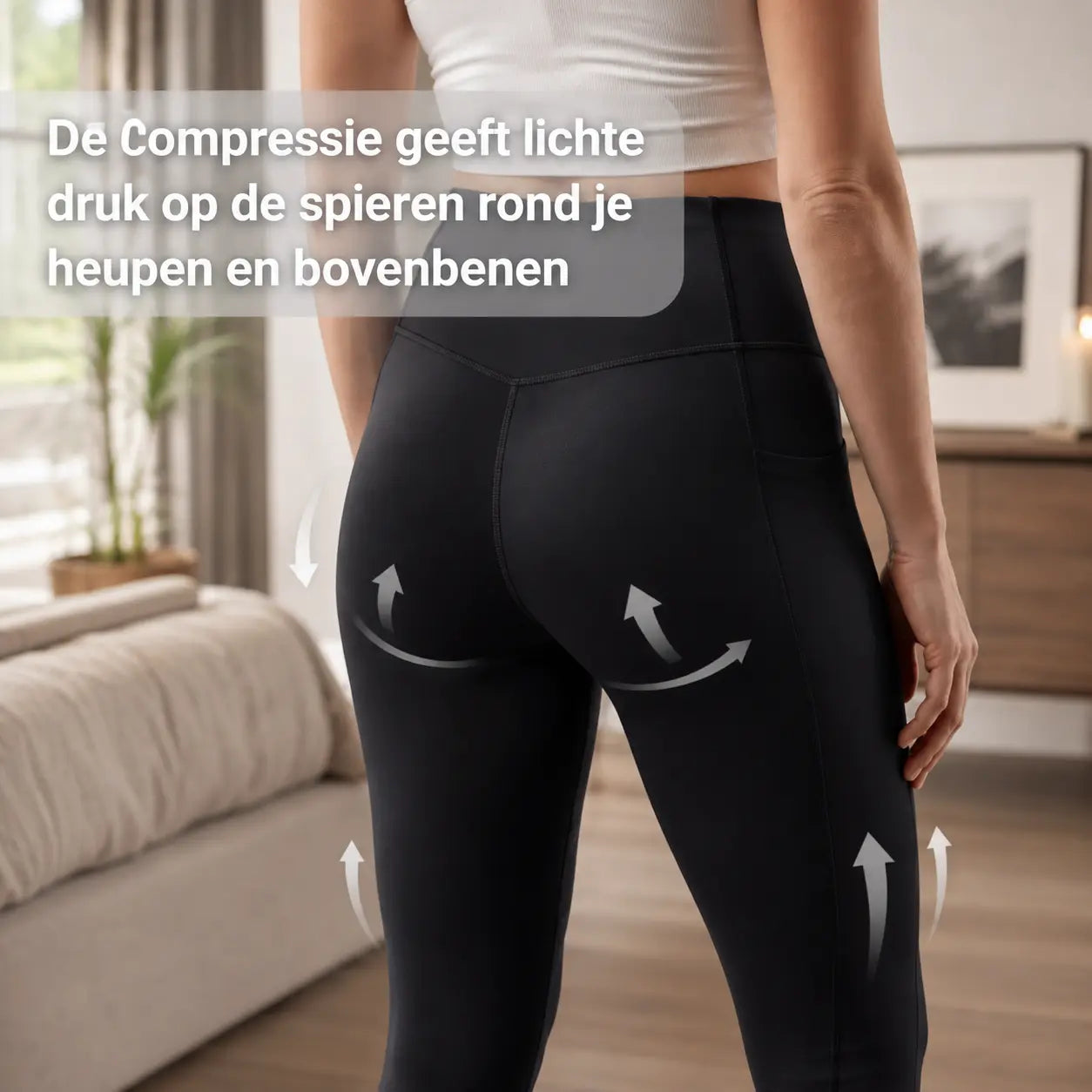Compressie broek dames tegen rugpijn en lage rugklachten