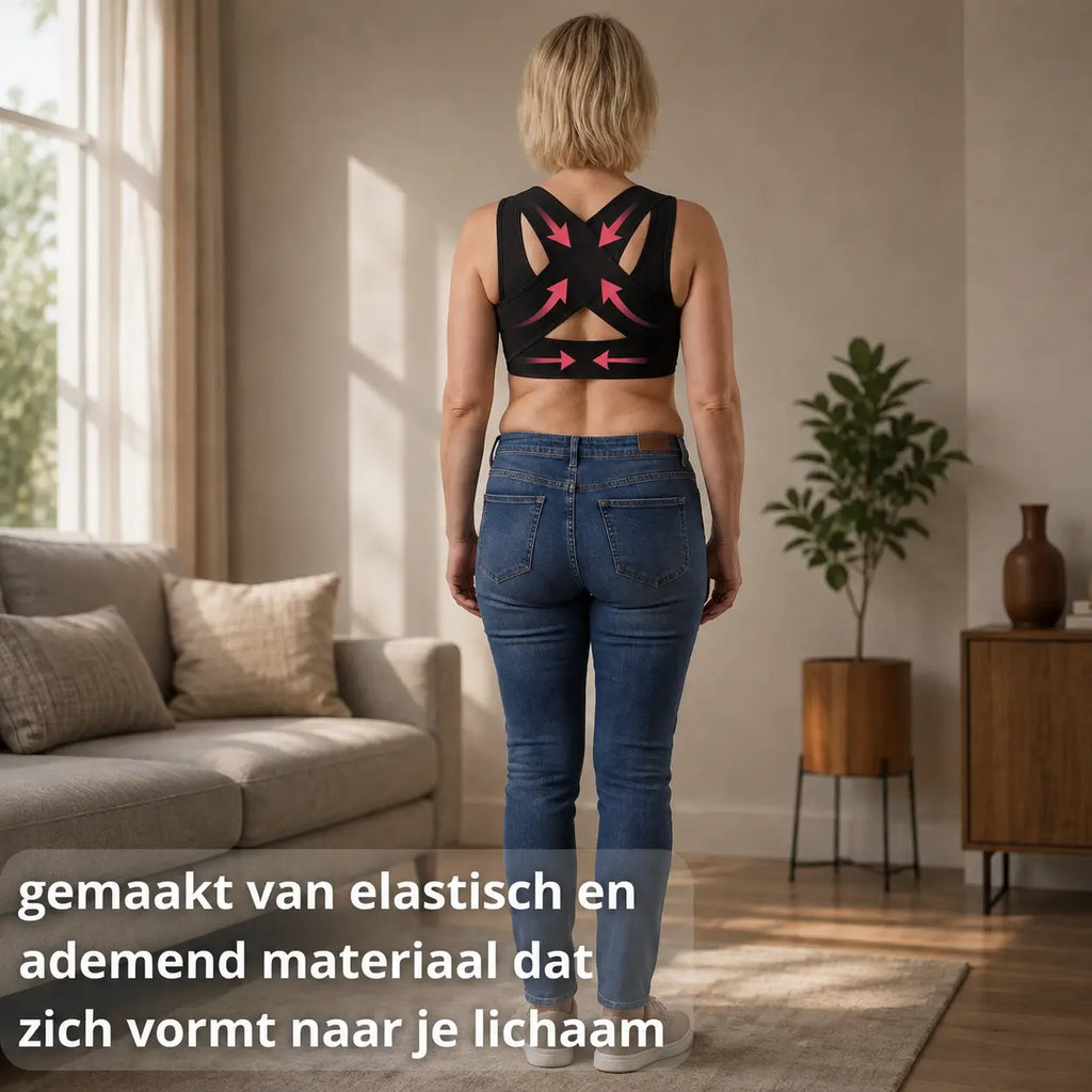 Compressie top dames, draagbaar onder kleding