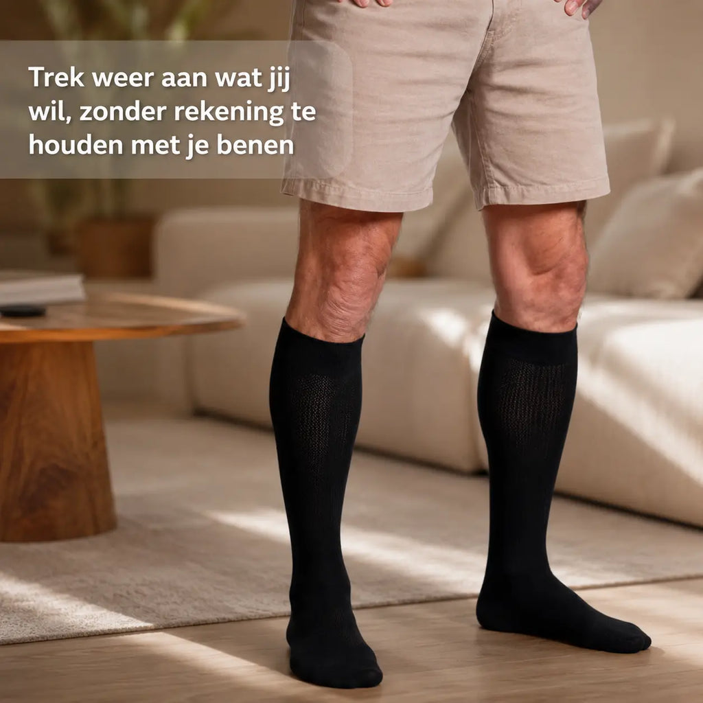 Compressiekousen, geschikt voor werk en dagelijks gebruik