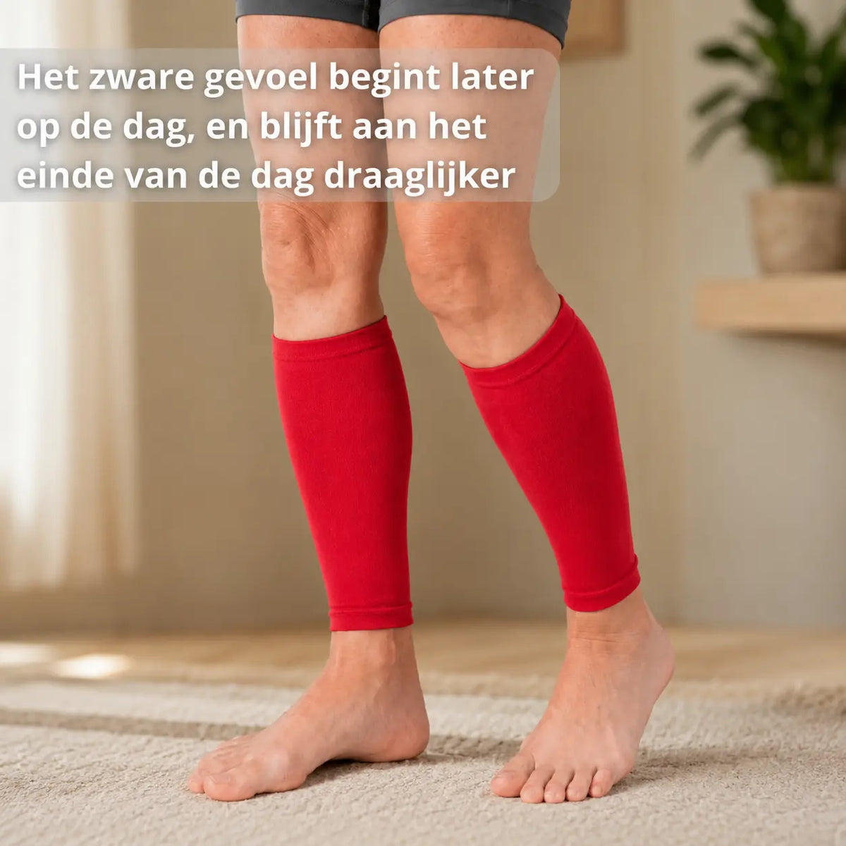 Kuitmouw lipoedeem, ondersteuning voor volle kuiten