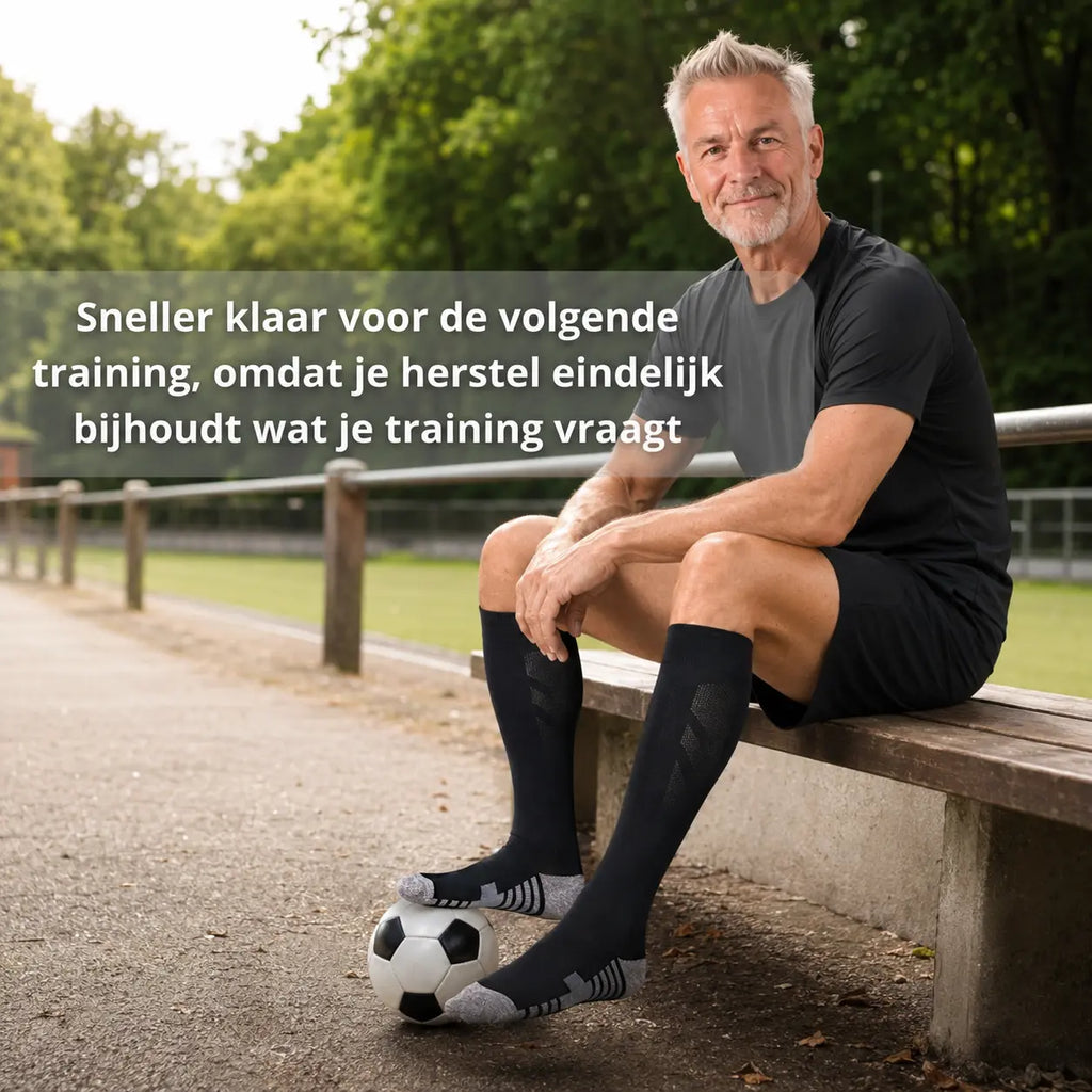 Sportkousen heren, aanbevolen door sportfysiotherapeuten