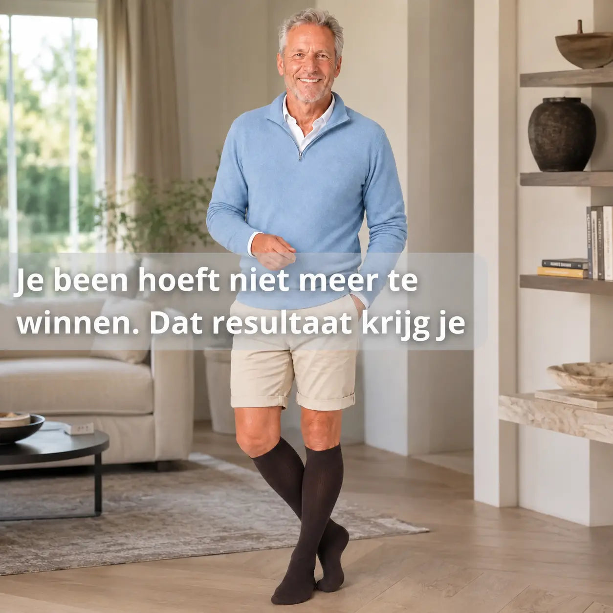 Steunkousen tegen zware benen en spataderen