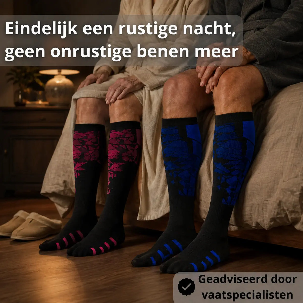 Compressiekousen tegen spataders en rusteloze benen