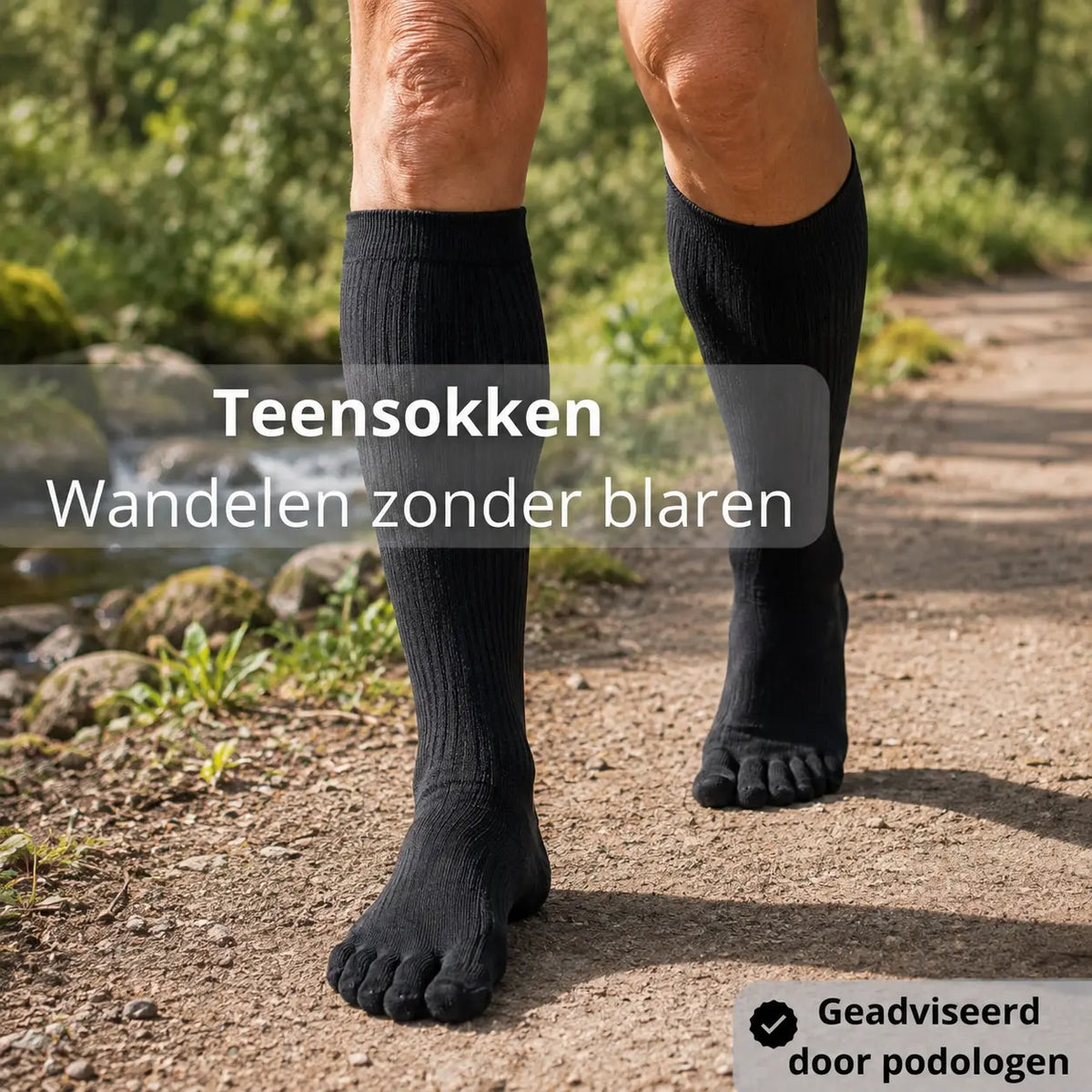 Teensokken wandelen zonder blaren