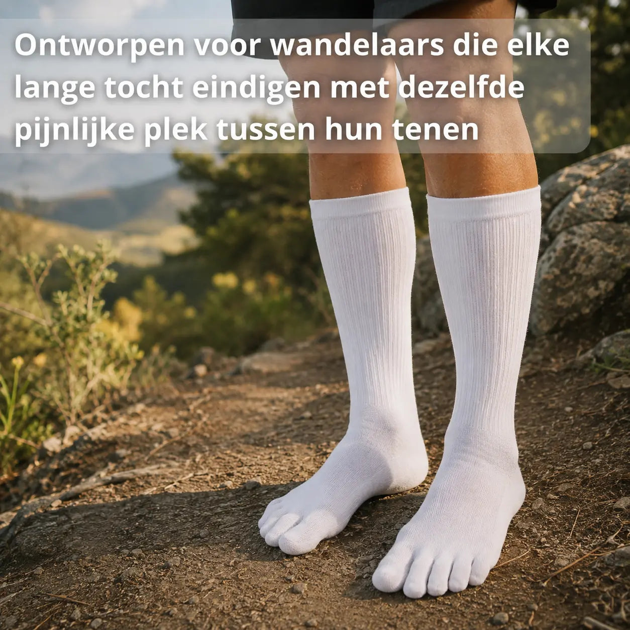 Anti blaar sokken voor wandelaars