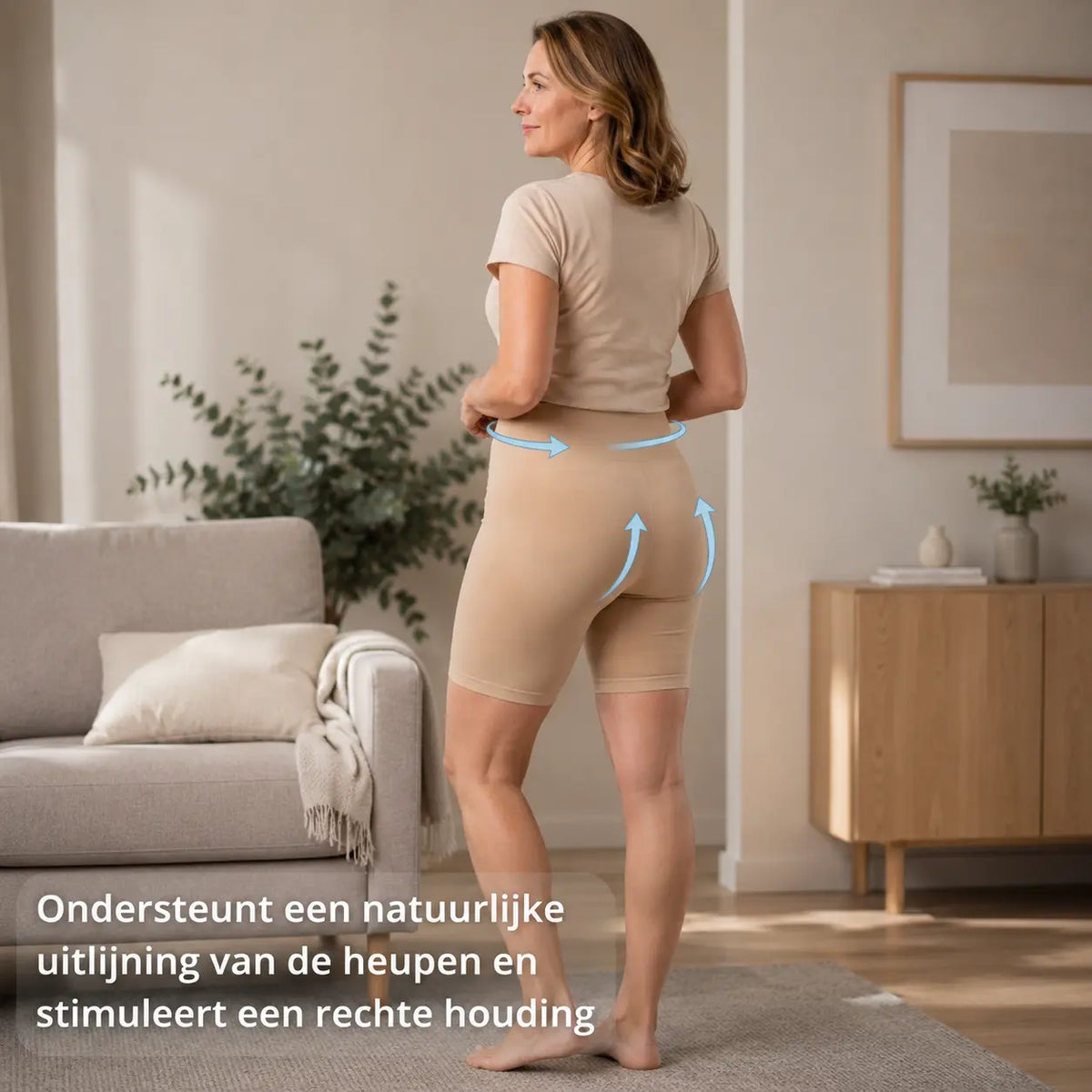 Compressiebroek dames zwart, comfortabel en elastisch