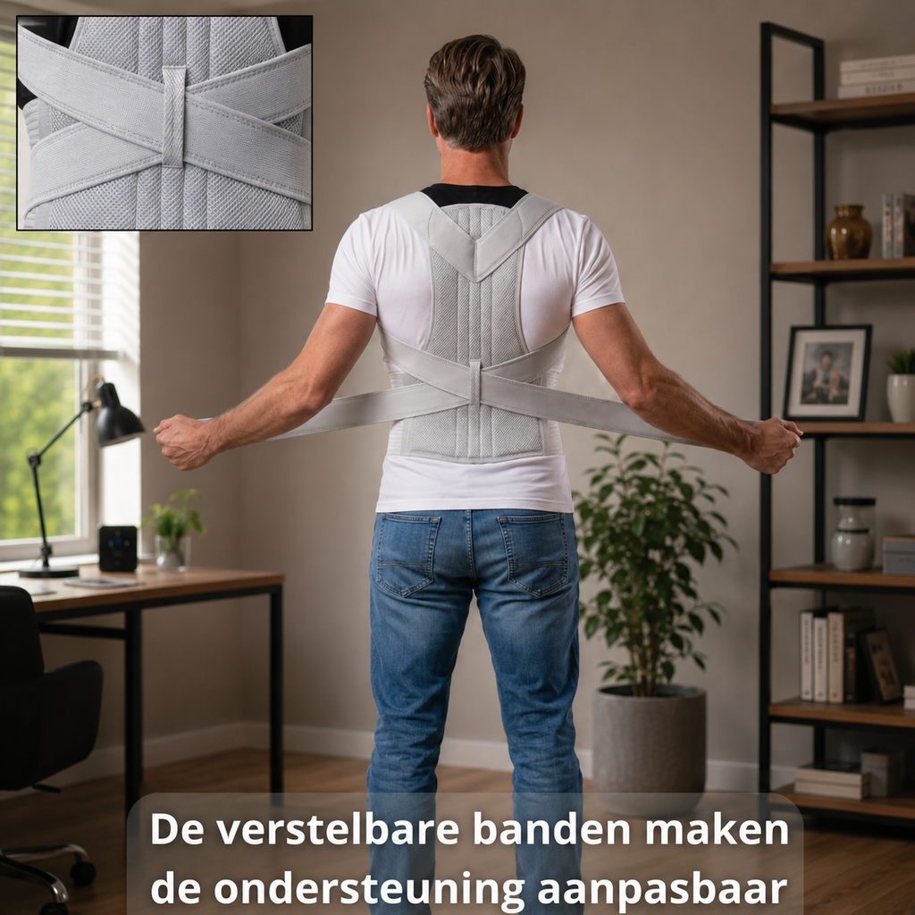 Rugbrace, geschikt voor werk en dagelijks gebruik