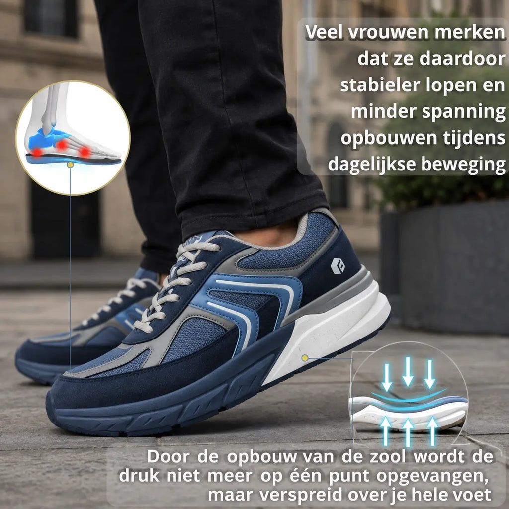 Orthopedische schoenen tegen hielspoor en voetklachten