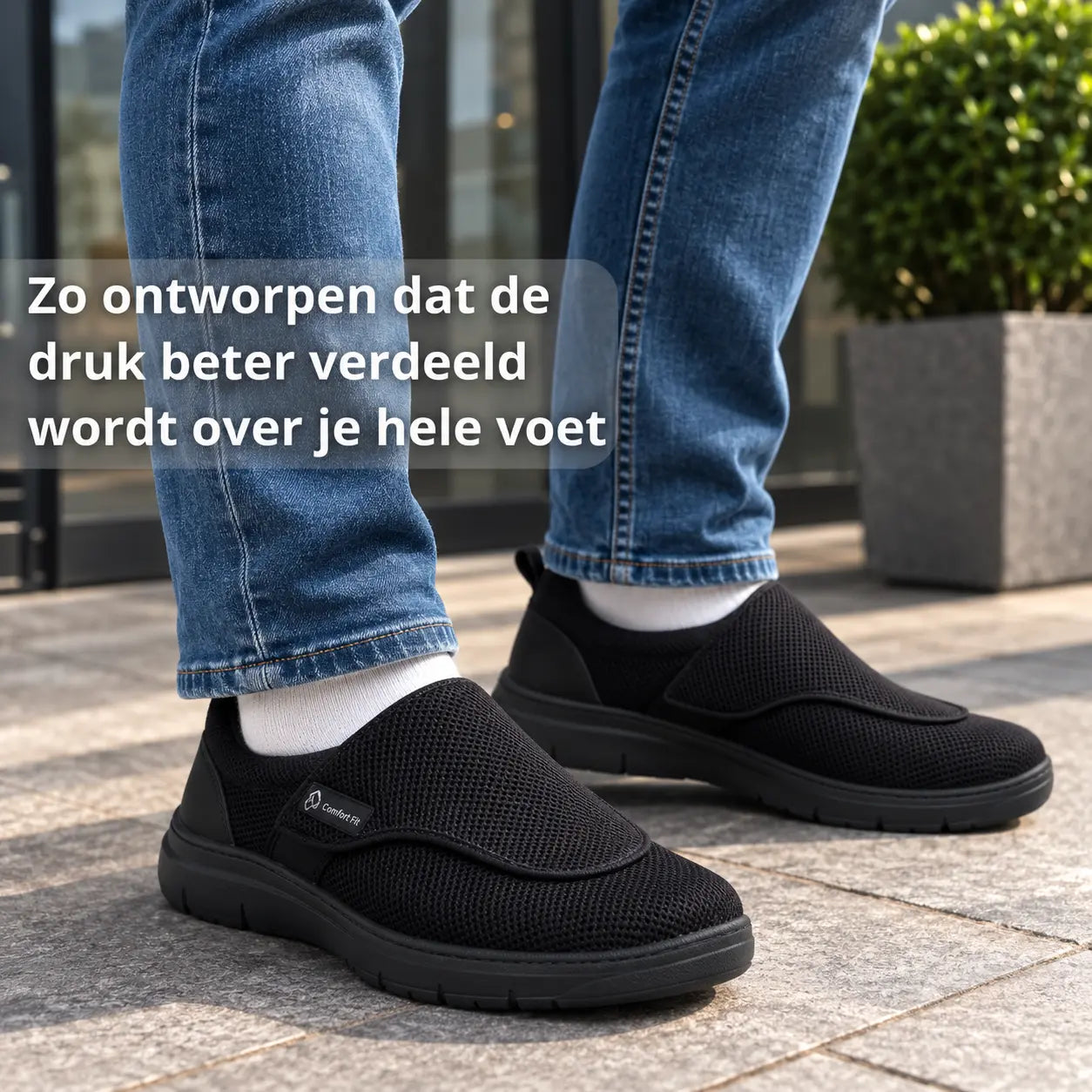 Orthopedische schoenen heren, drukvrij en comfortabel