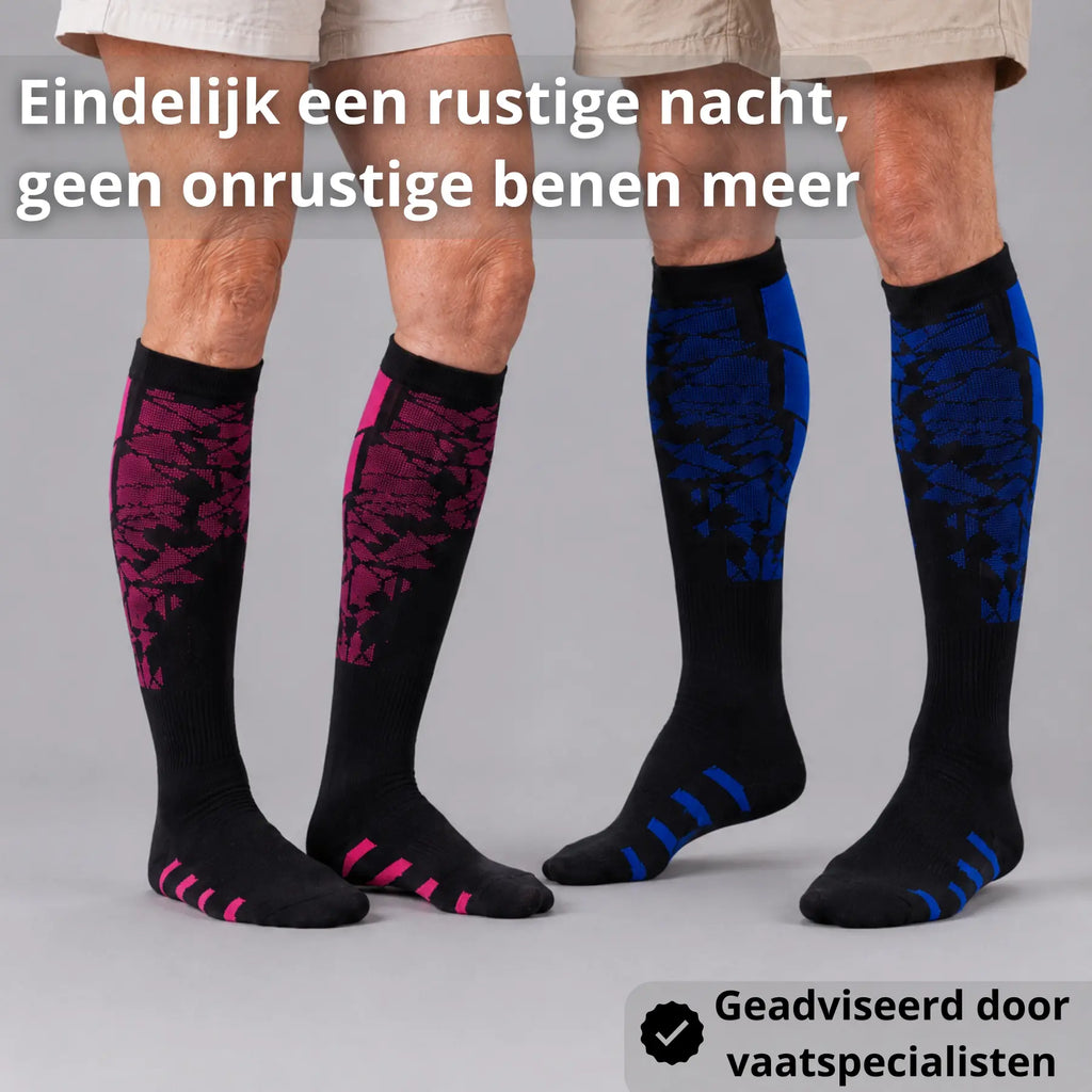 Compression Stockings – Support for Varicose Veins and Restless Legs - Posture Clothing -