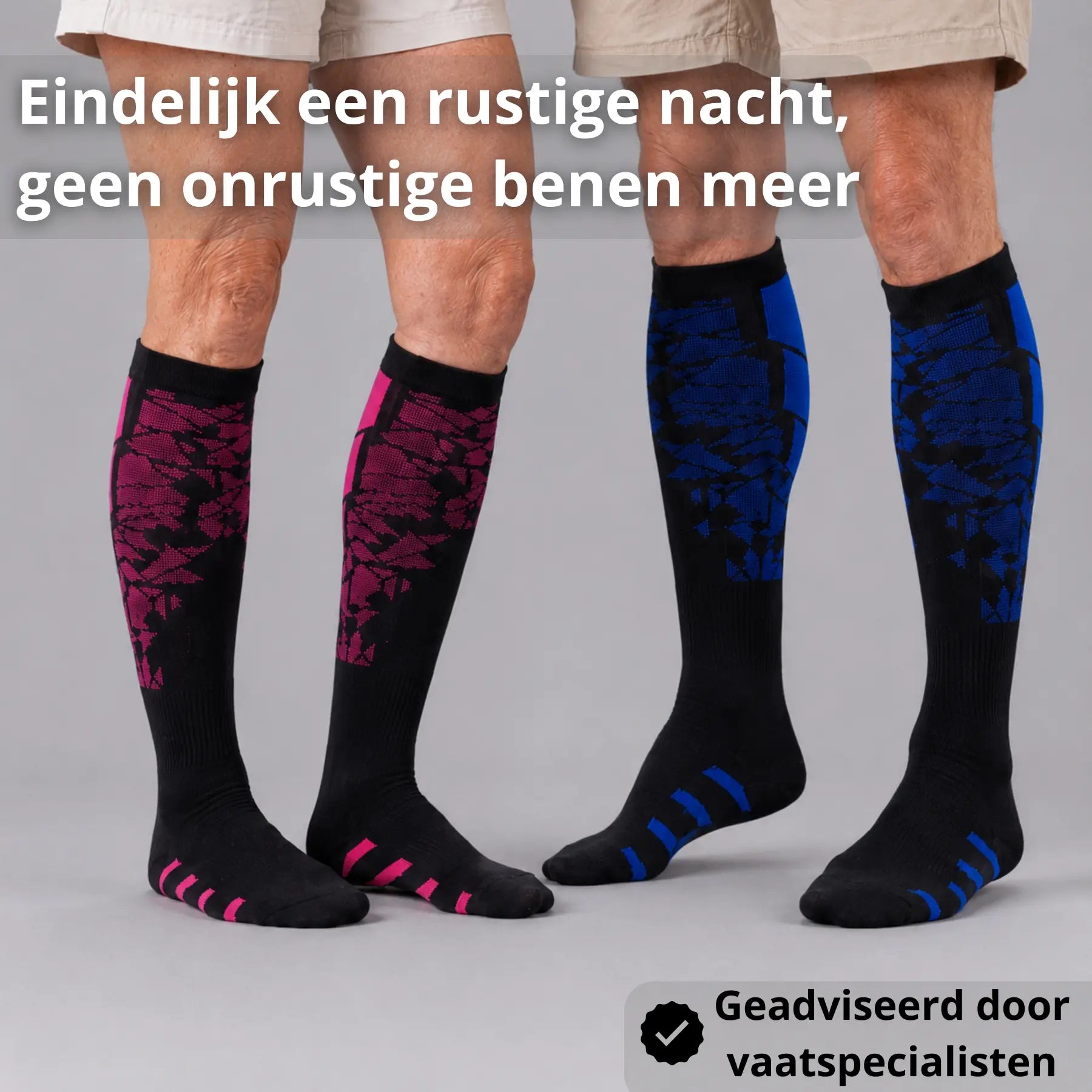 Compression Stockings – Support for Varicose Veins and Restless Legs - Posture Clothing -