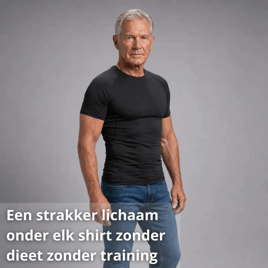 Compression Shirt – Tummy Tuck, Straight Back - Posture Clothing -