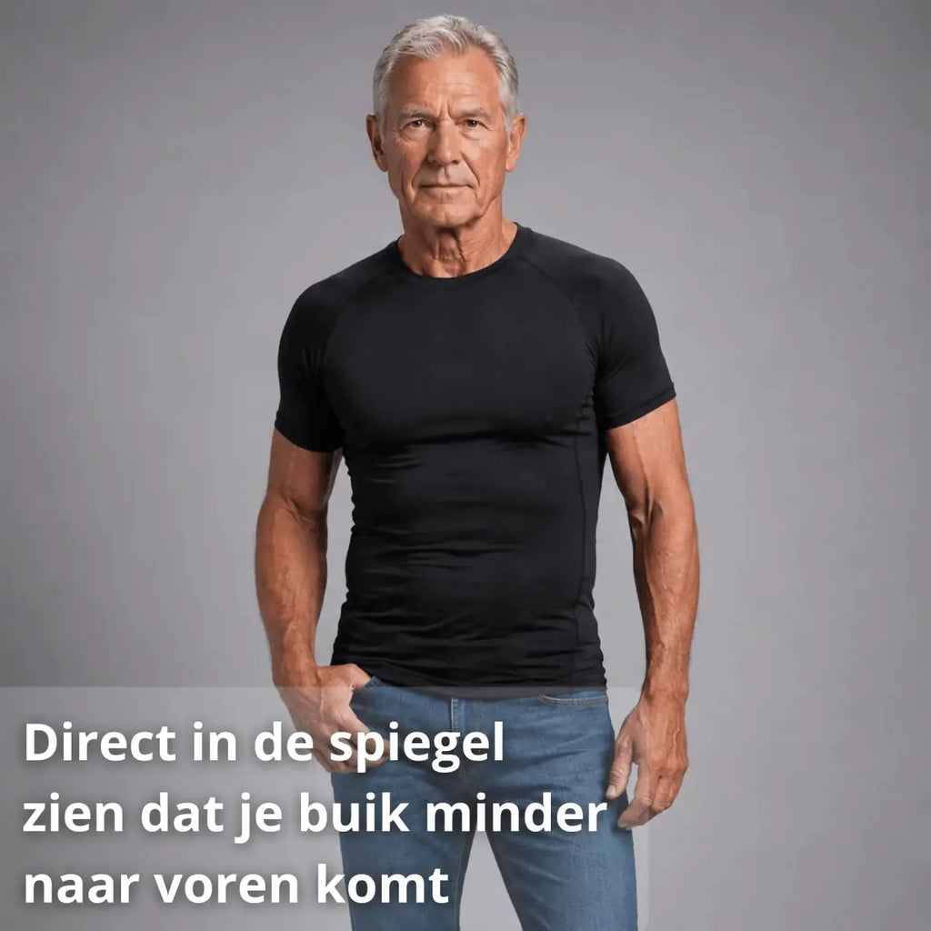 Compression Shirt – Tummy Tuck, Straight Back - Posture Clothing -