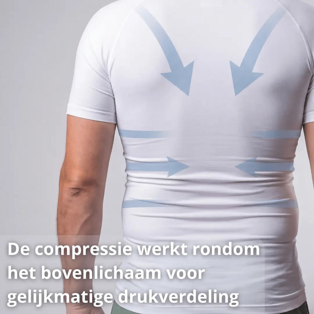 Compression Shirt – Slim & Supportive – Men’s Posture Clothing –
