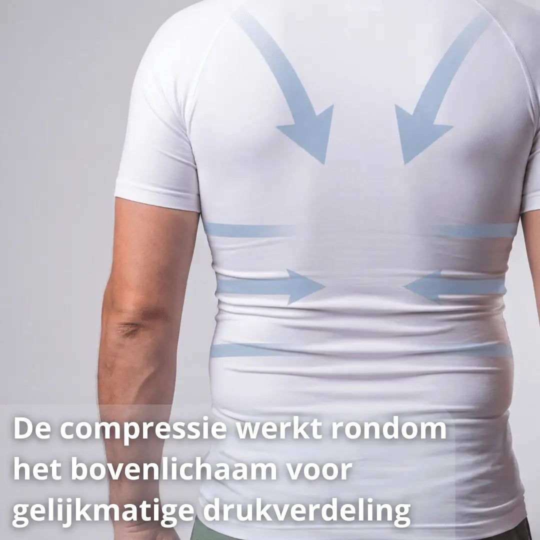 Compression Shirt – Slim & Supportive – Men’s Posture Clothing –
