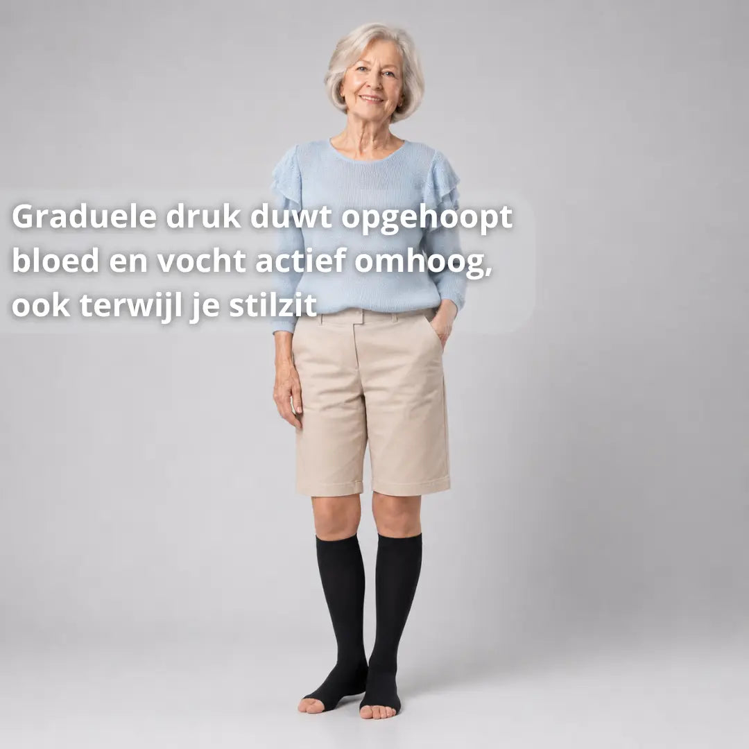 Compression Stockings for Women – Light Legs, All Day - Posture Clothing -