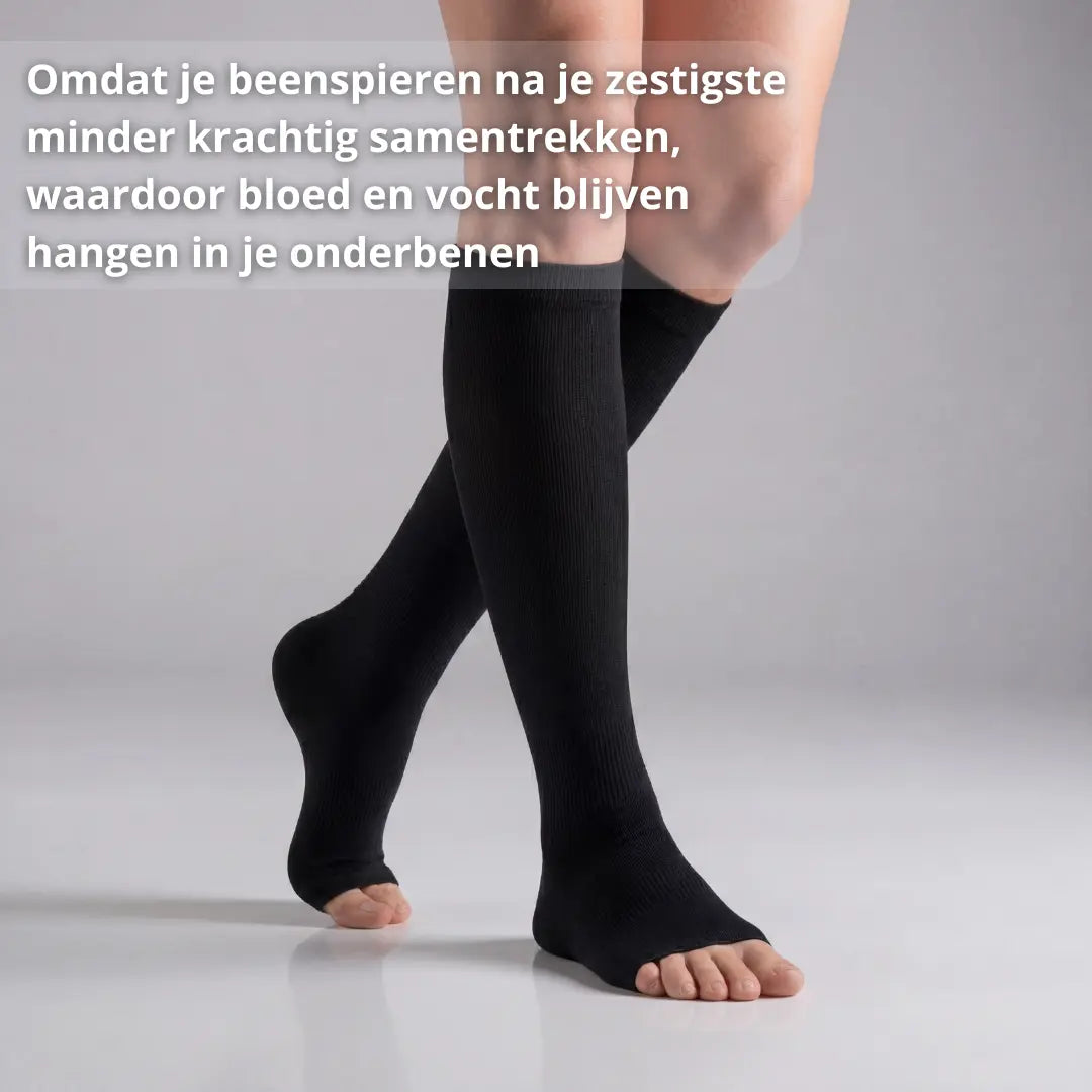 Compression stockings - Support for healthy circulation - Posture clothing -